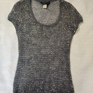Career Goth Sequin Fishnet Top {BUNDLE 3 for -30%}